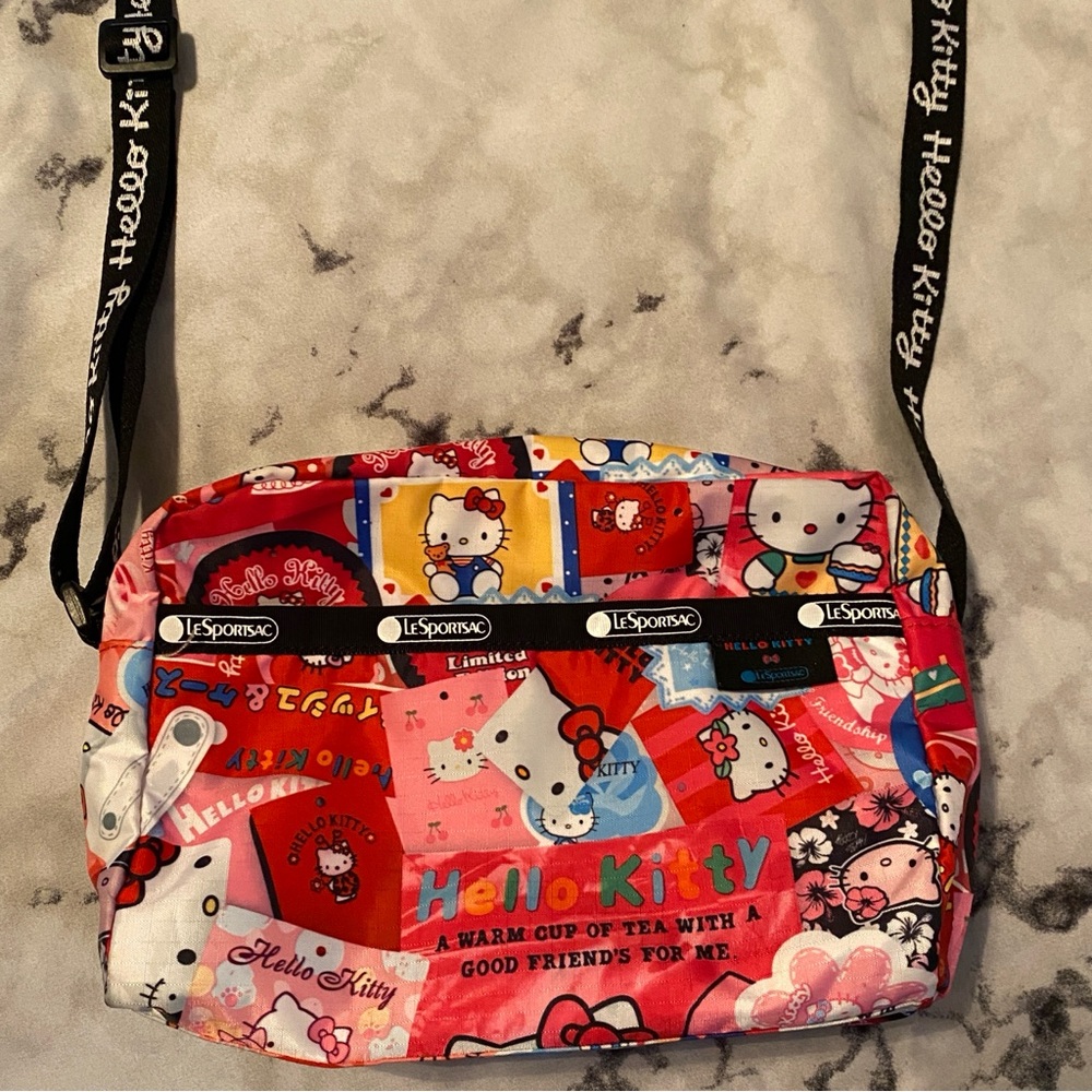 🎀 LeSportsac x Hello Kitty Limited Edition Anniversary  Crossbody Bag